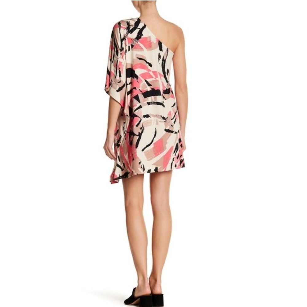 TORI RICHARD Splash Printed One-Shoulder Dress - Picture 2 of 6